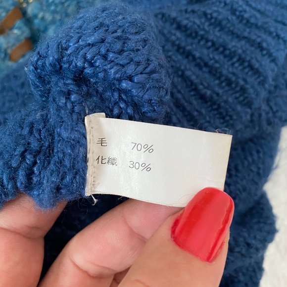 Frou Frou Chunky Cardigan Sweater Women’s - Picture 13 of 13